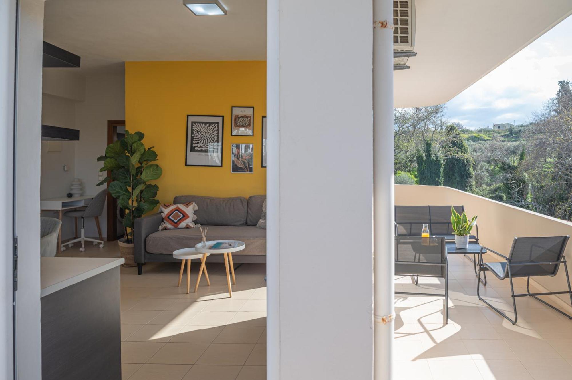 חאניה Summer Blue Apartments Chania מראה חיצוני תמונה