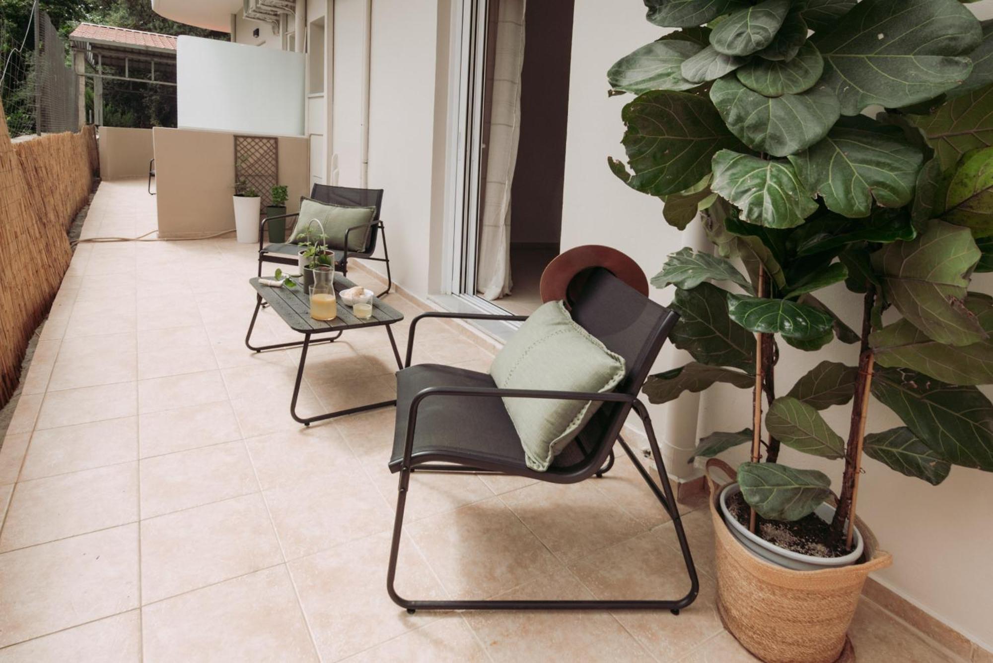 חאניה Summer Blue Apartments Chania מראה חיצוני תמונה