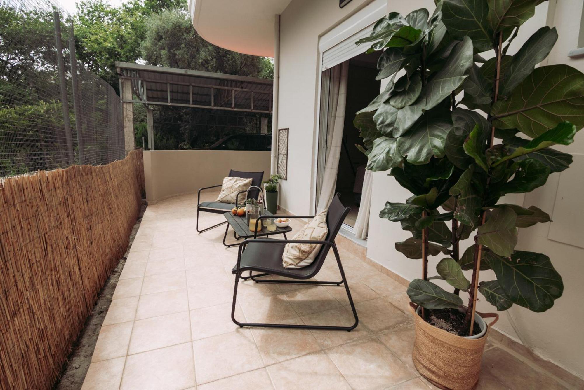 חאניה Summer Blue Apartments Chania מראה חיצוני תמונה