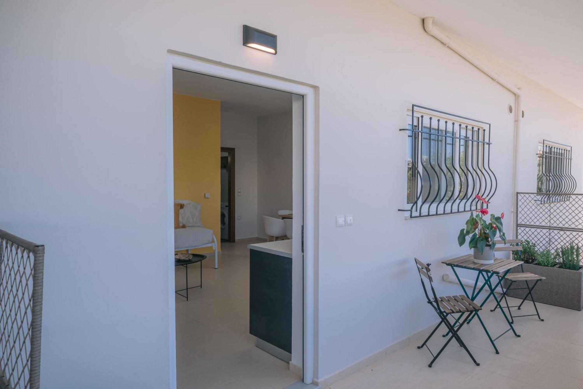 חאניה Summer Blue Apartments Chania מראה חיצוני תמונה