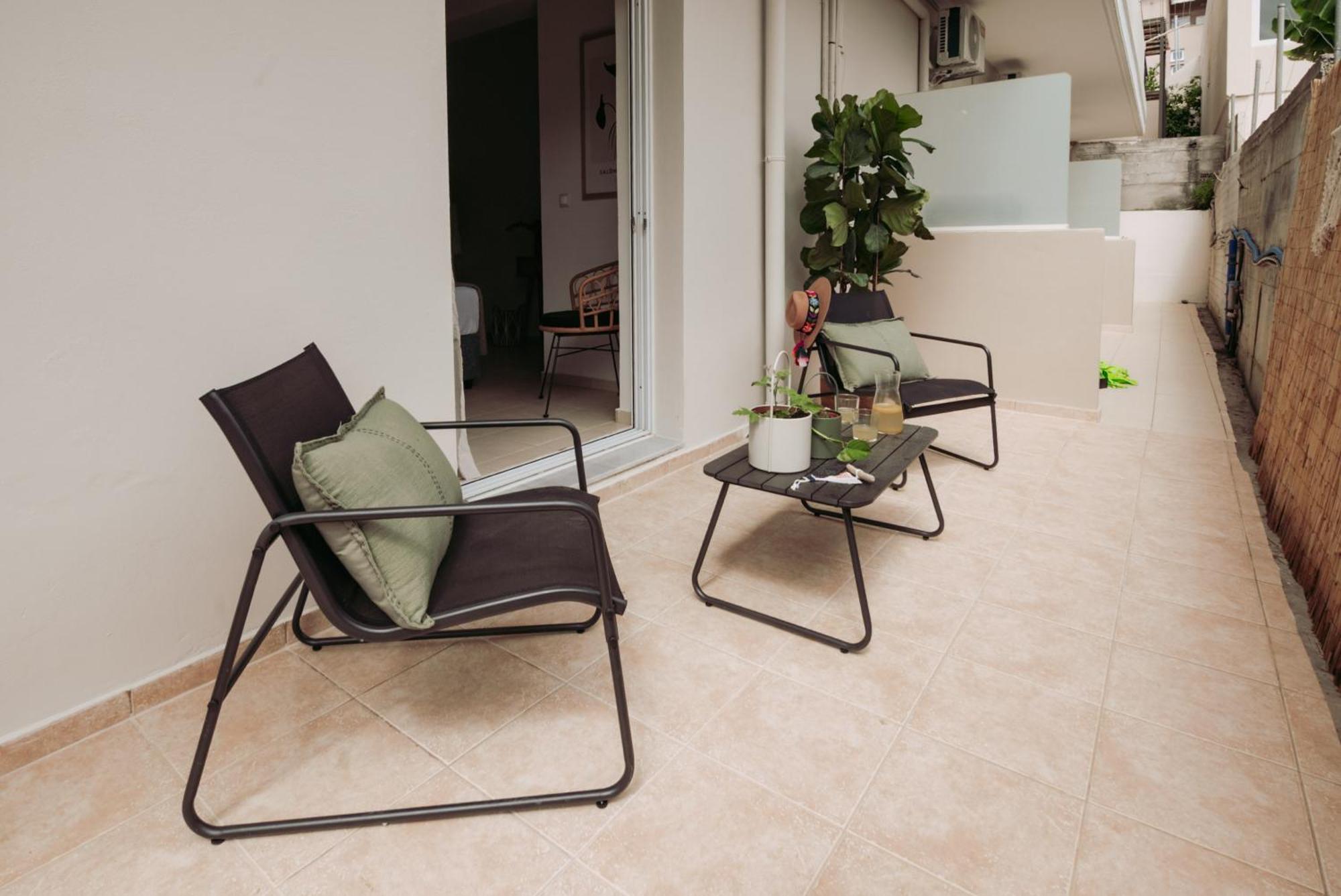 חאניה Summer Blue Apartments Chania מראה חיצוני תמונה