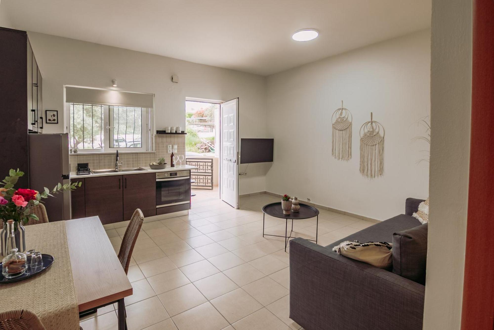חאניה Summer Blue Apartments Chania מראה חיצוני תמונה